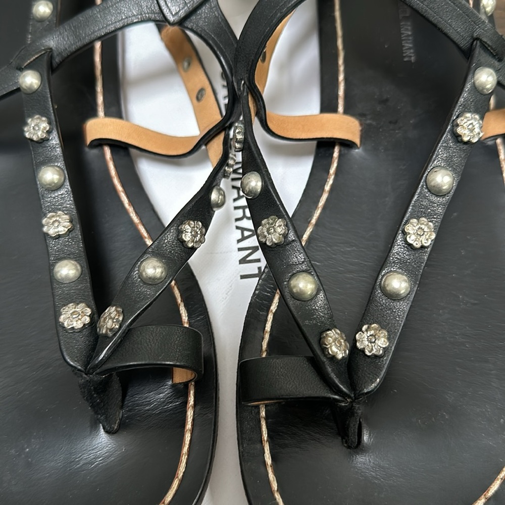 ISABEL MARANT BLK sandals - Picture 4 of 11